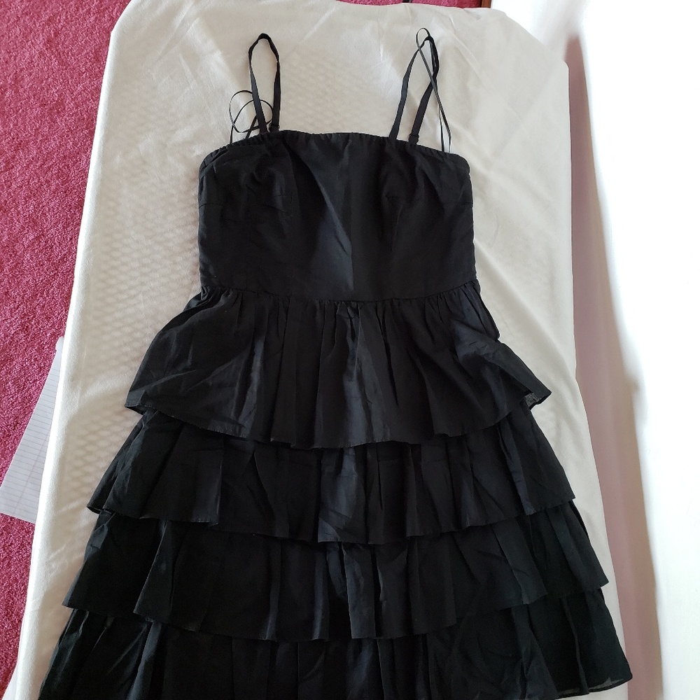 Express Ruffles Dress - Picture 1 of 6